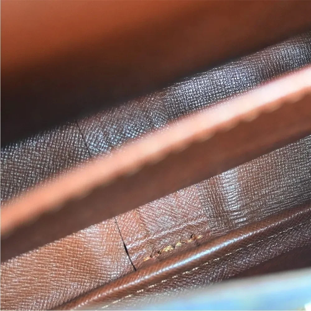 LOUIS VUITTON CARTOUCHIERE GM SHOULDER BAG PURSE MONOGRAM M51252 SL0930 XX19241